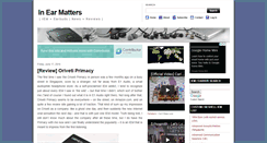 Desktop Screenshot of inearmatters.net